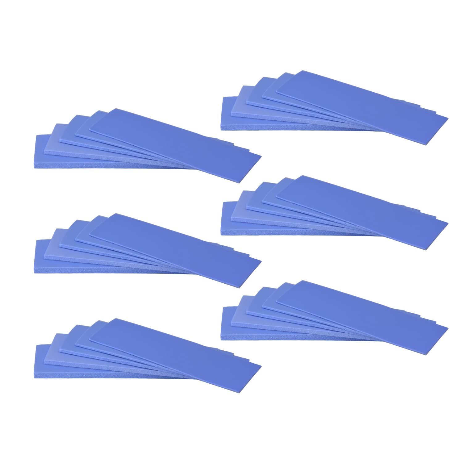 "30 Pack Thermal Pads, 20×67 Mm by 5 Thickness 0.5 | 1 | 1.5 | 2 | 3 Mm, Thermal