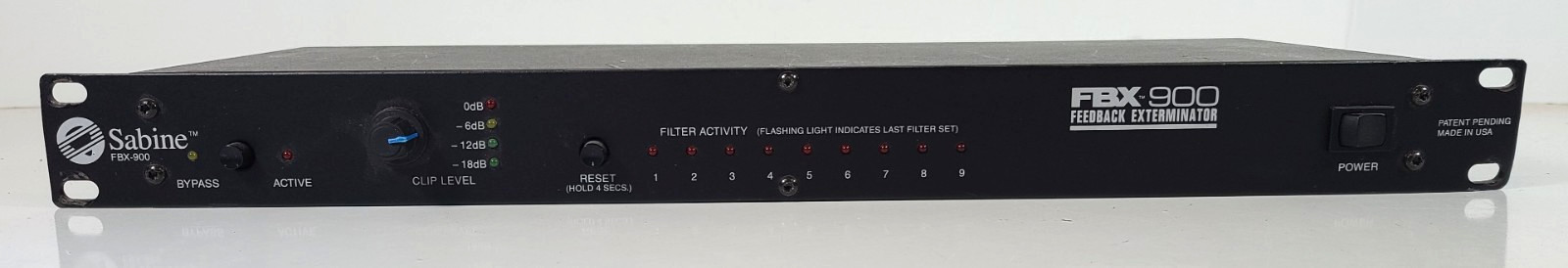 Sabine FBX 900 Feedback Exterminator Rack Mount - NO Power Supply