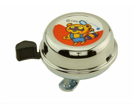 Bike Cartoon Character Bicycle Bell Chrome Designs8. bike part.