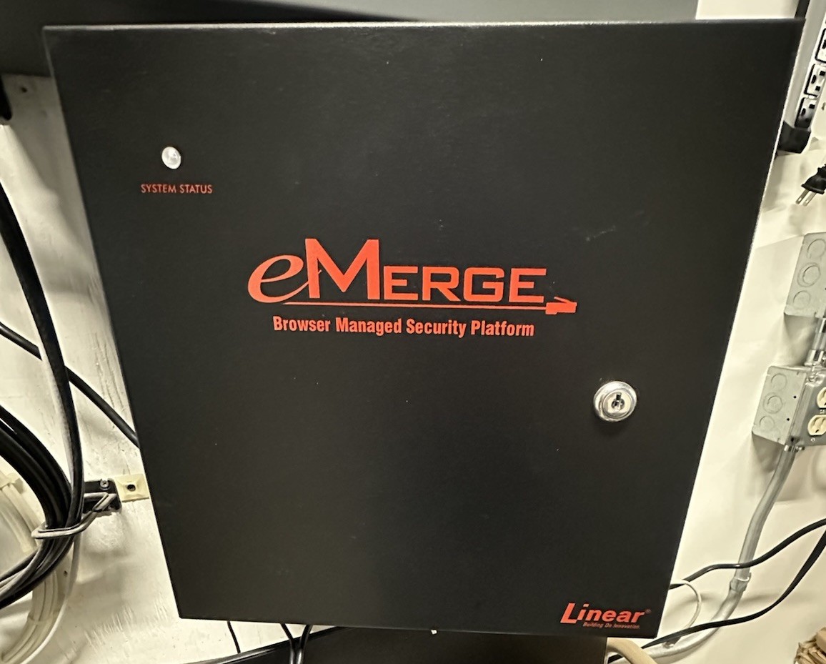Linear eMerge Browser Managed Security Platform Control Panel Enclosure