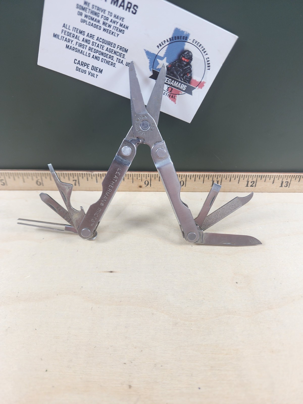Leatherman Micra Multi-Tool one at random, good-great conditions xONE(1) per