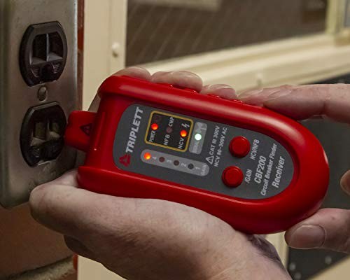 CBF200 3-in-1 Circuit Breaker Finder, GFCI Receptacle Tester, and Non-Contact