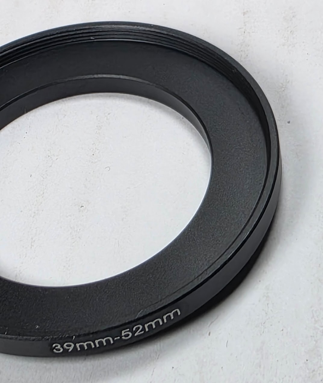 Step-up Ring Metal 39-52mm 39mm Lens to 52mm Filter 39mm-52mm 39-52 StepUp