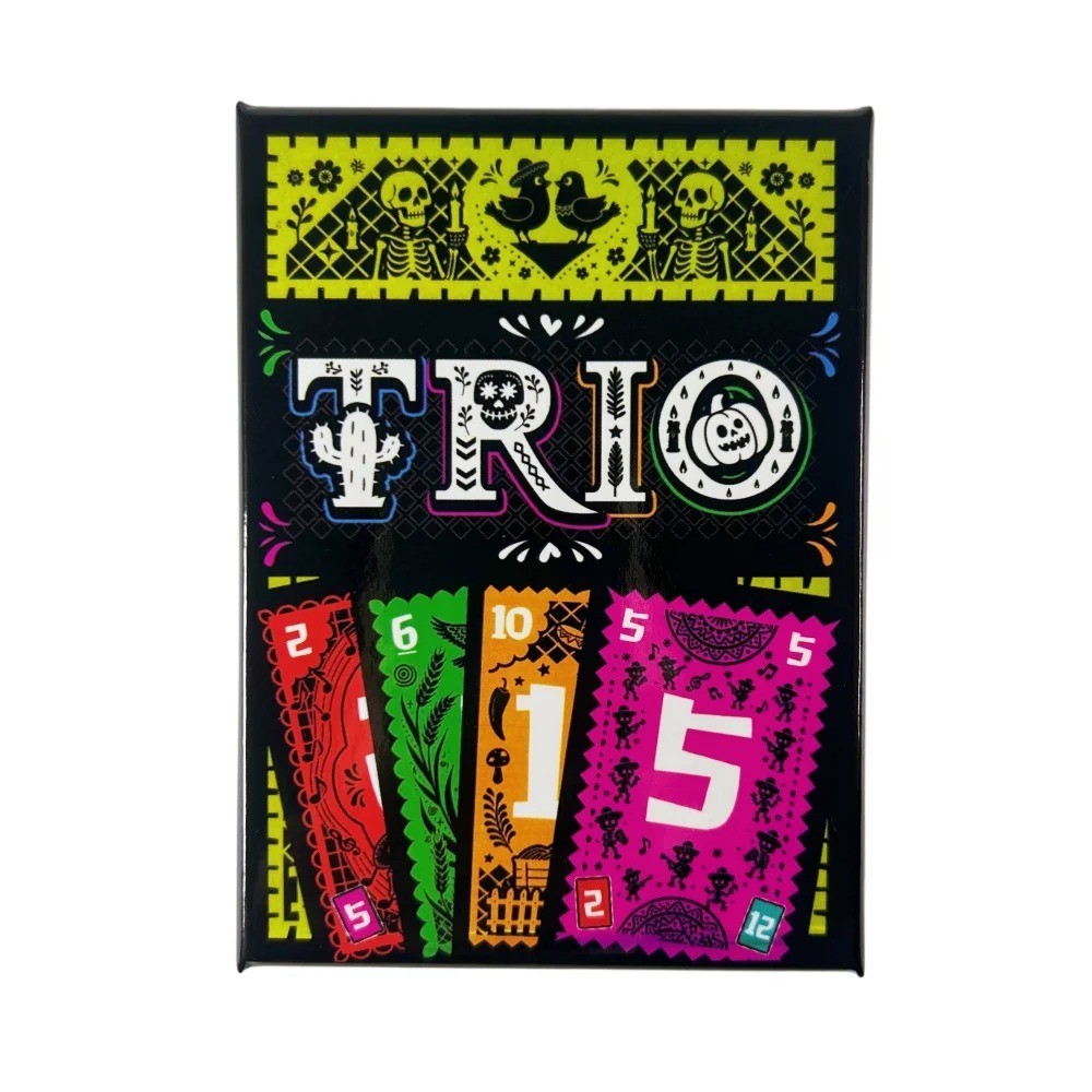 Strategic Card Board Game TRIO Card Fun For Family &friend Parties 3-6 Players B
