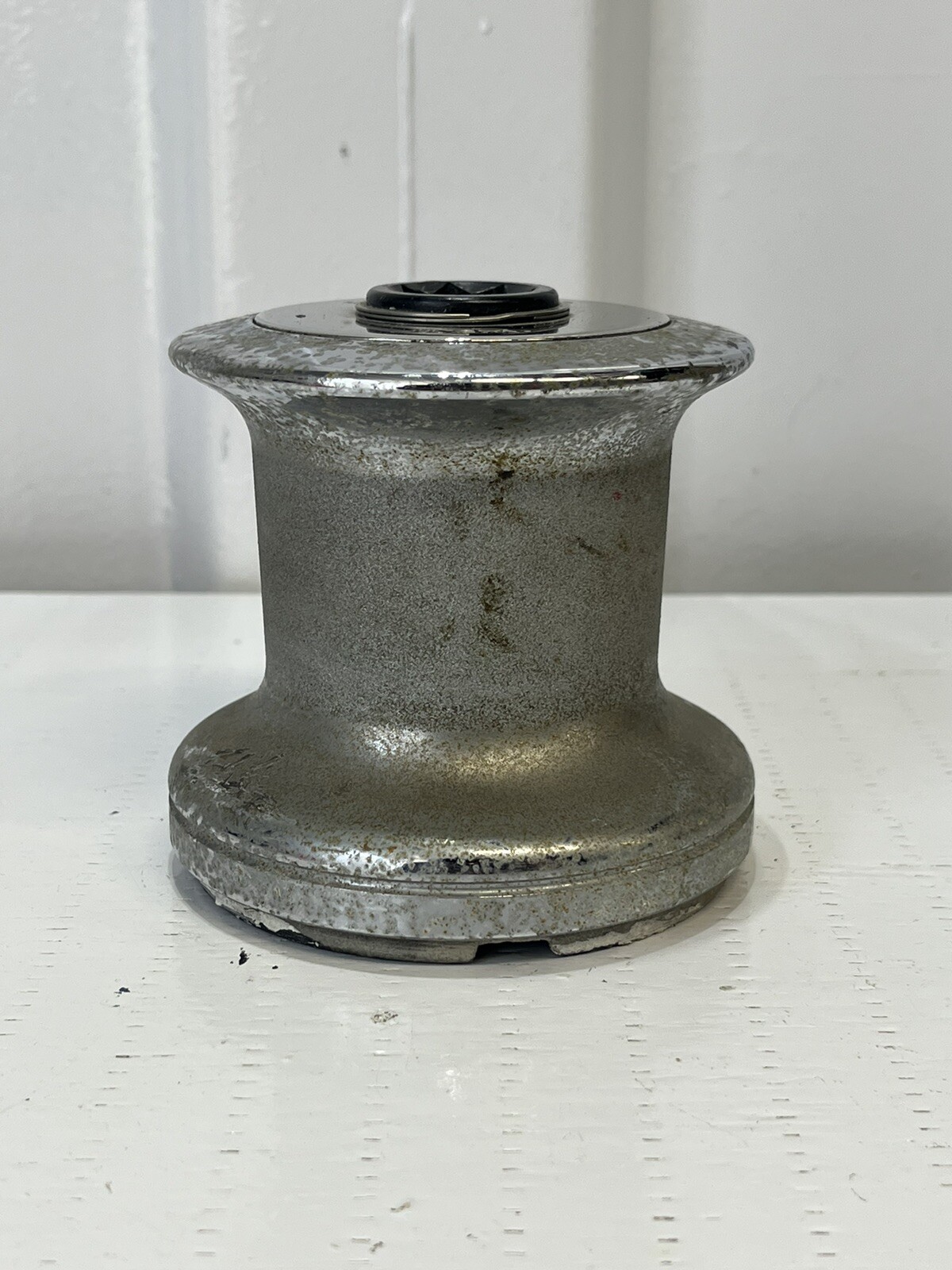 Chromed Brass Barient 10P Sailboat Winch