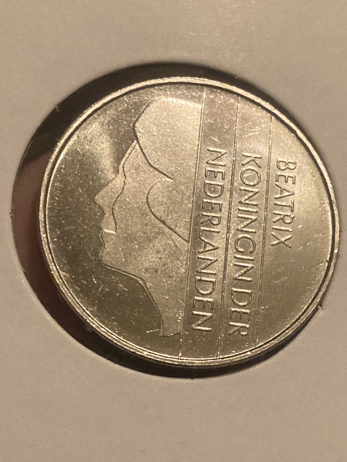 BU Netherlands 2 1/2 Gulden 1983 Beatrix KM# 206