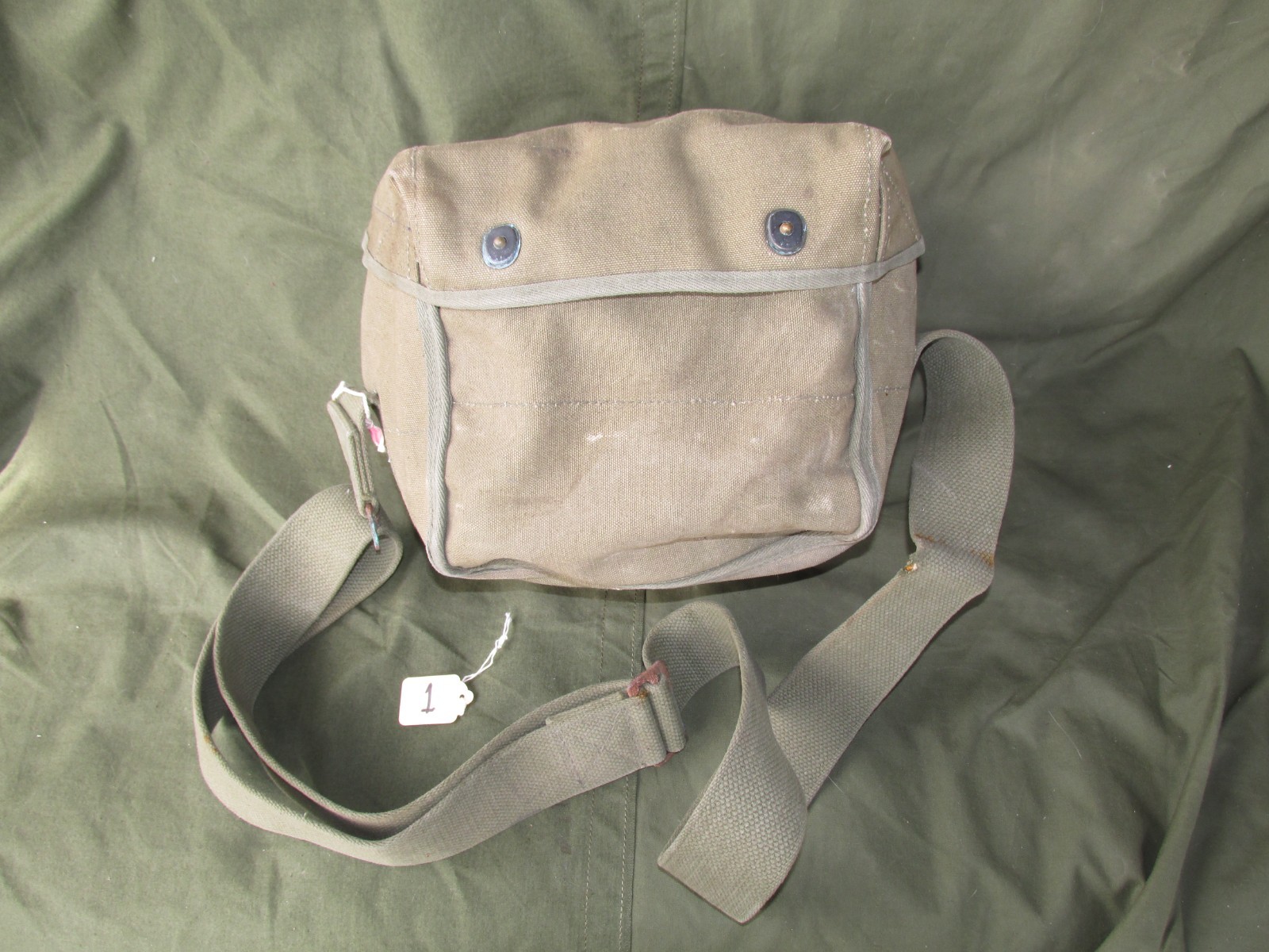 USGI Military Vietnam Era Generator/ Radio Bag BG-175 US Army Canvas Vintage I