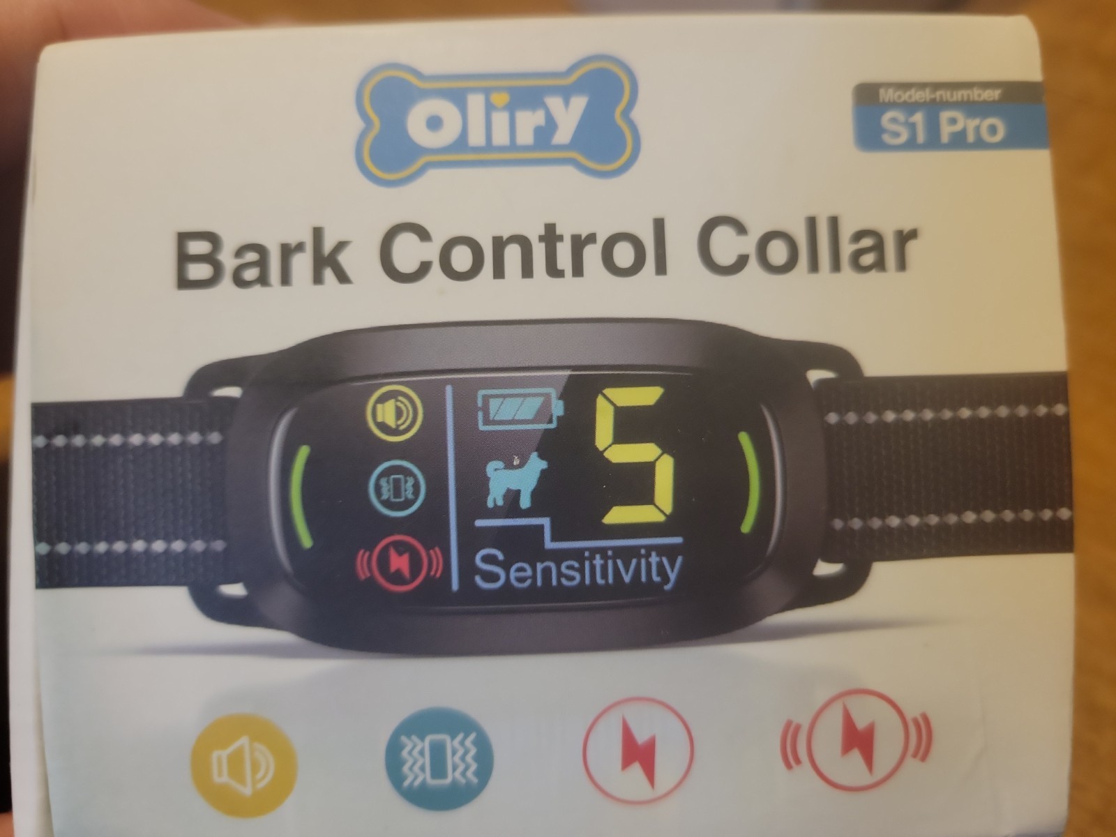 Oliry S1Pro Bark Control Collar Fit Almost All