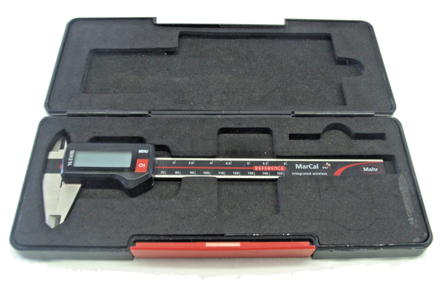MAHR GmbH 16EWRi 150mm Digital Caliper IP67 MarCal 4102520 w/Case, Parts/Repair