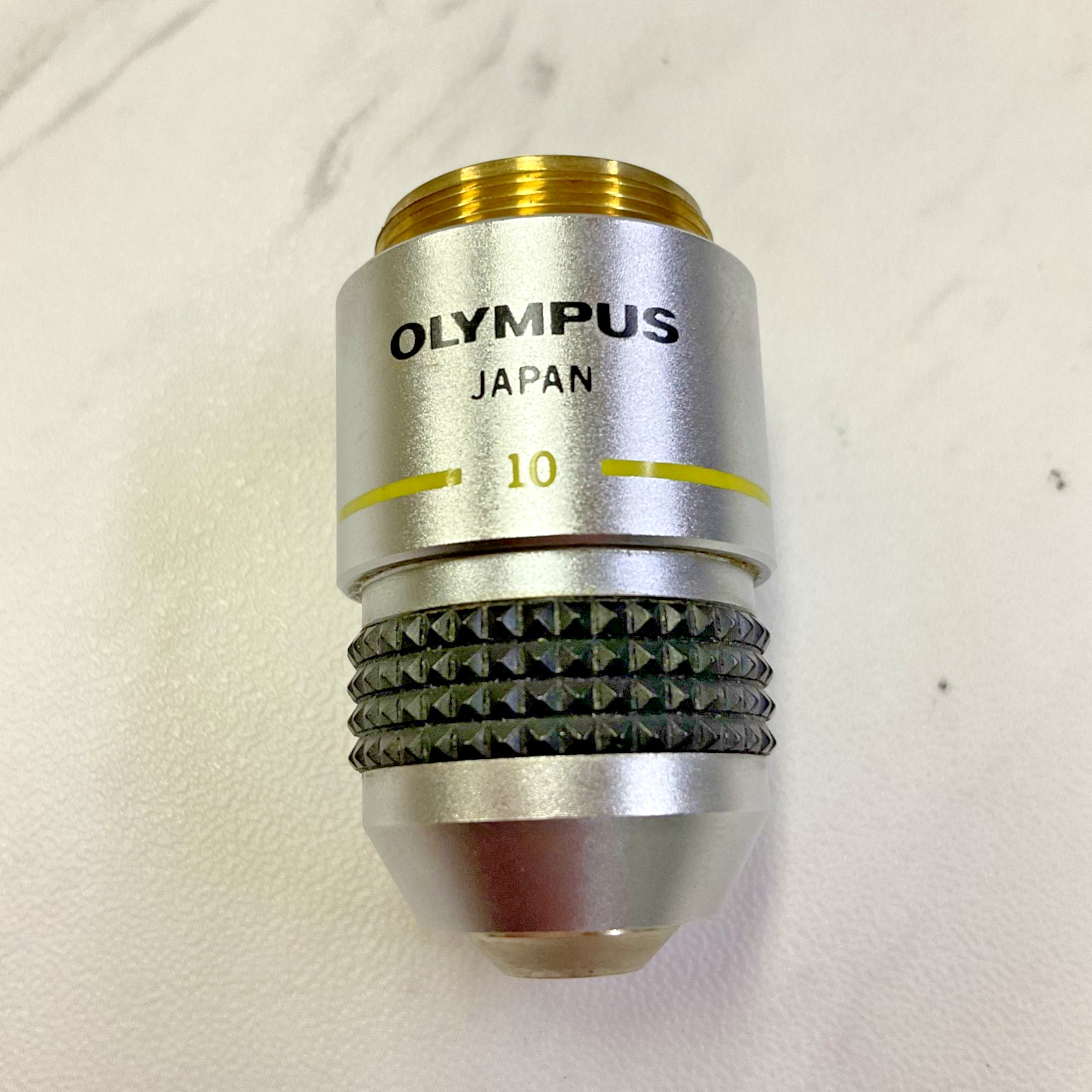 Olympus Japan Microscope Objective DPlan 10 0.25 160/0.17 Tested