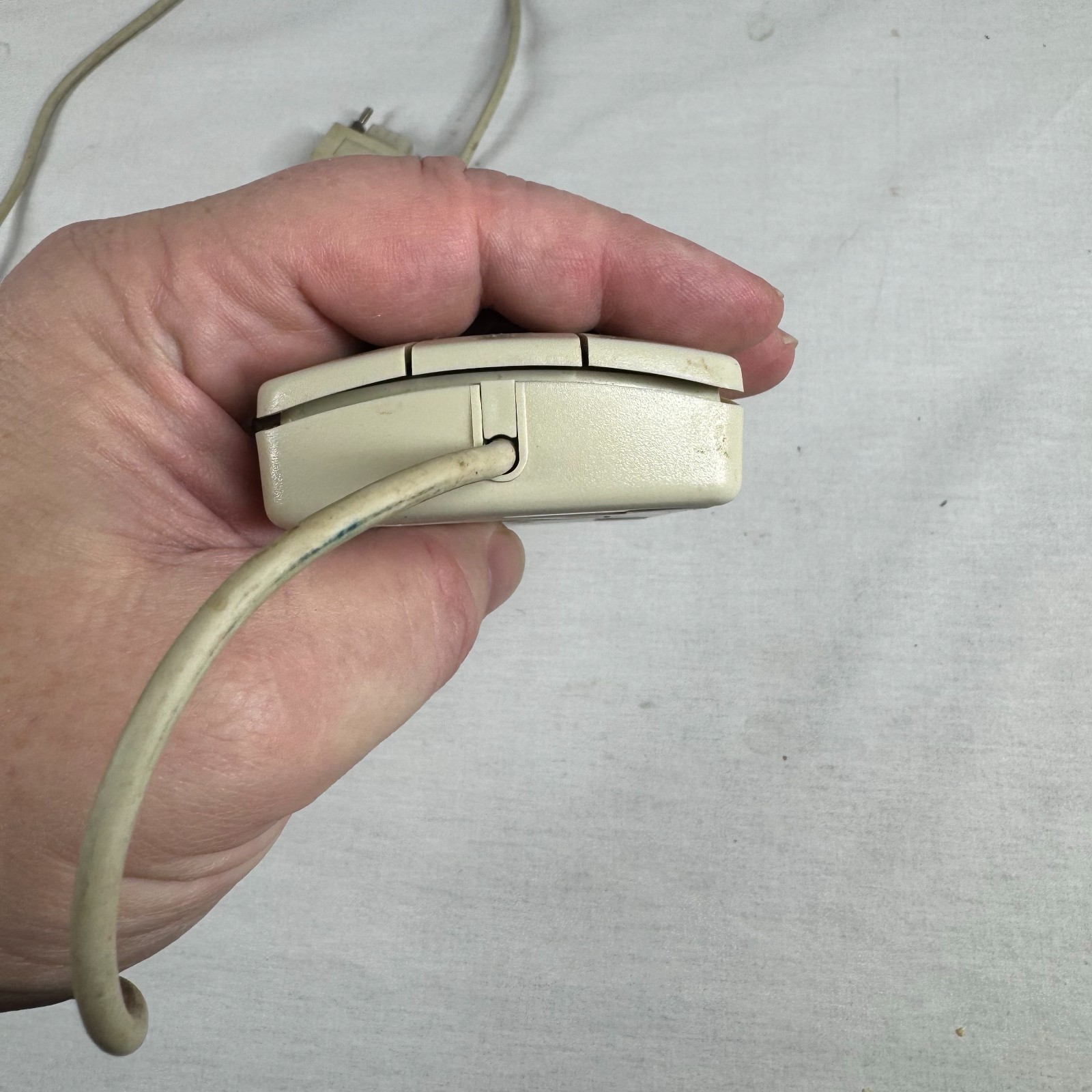 Vintage Agiler 3 Button Mouse 200 Serial Untested
