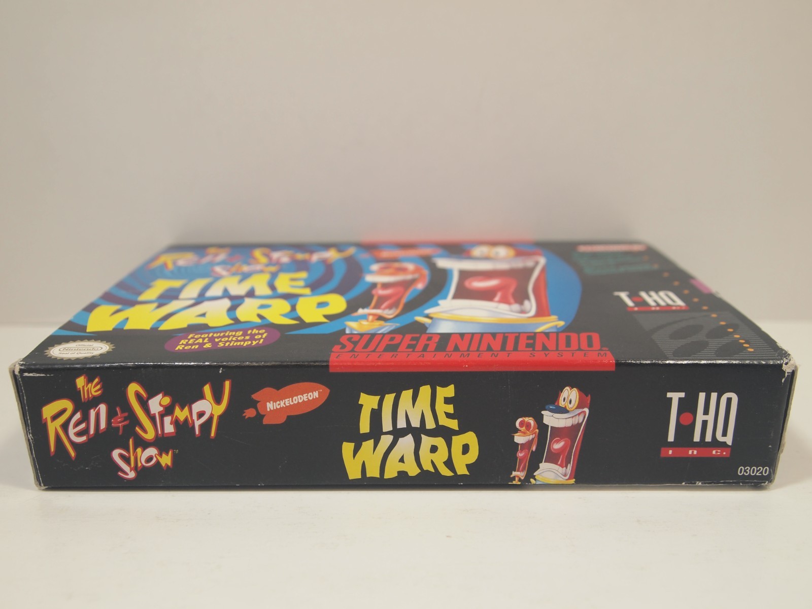 The Ren & Stimpy Show Time Warp (Super Nintendo | SNES) Authentic BOX ONLY