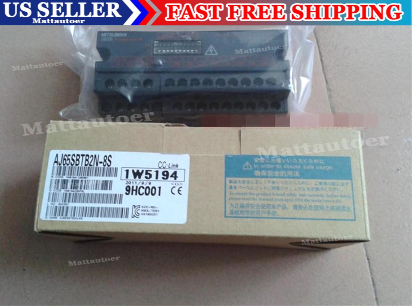 NEW MITSUBISHI AJ65SBTB2N-8S CC-Link System Small Type Remote I/O Module