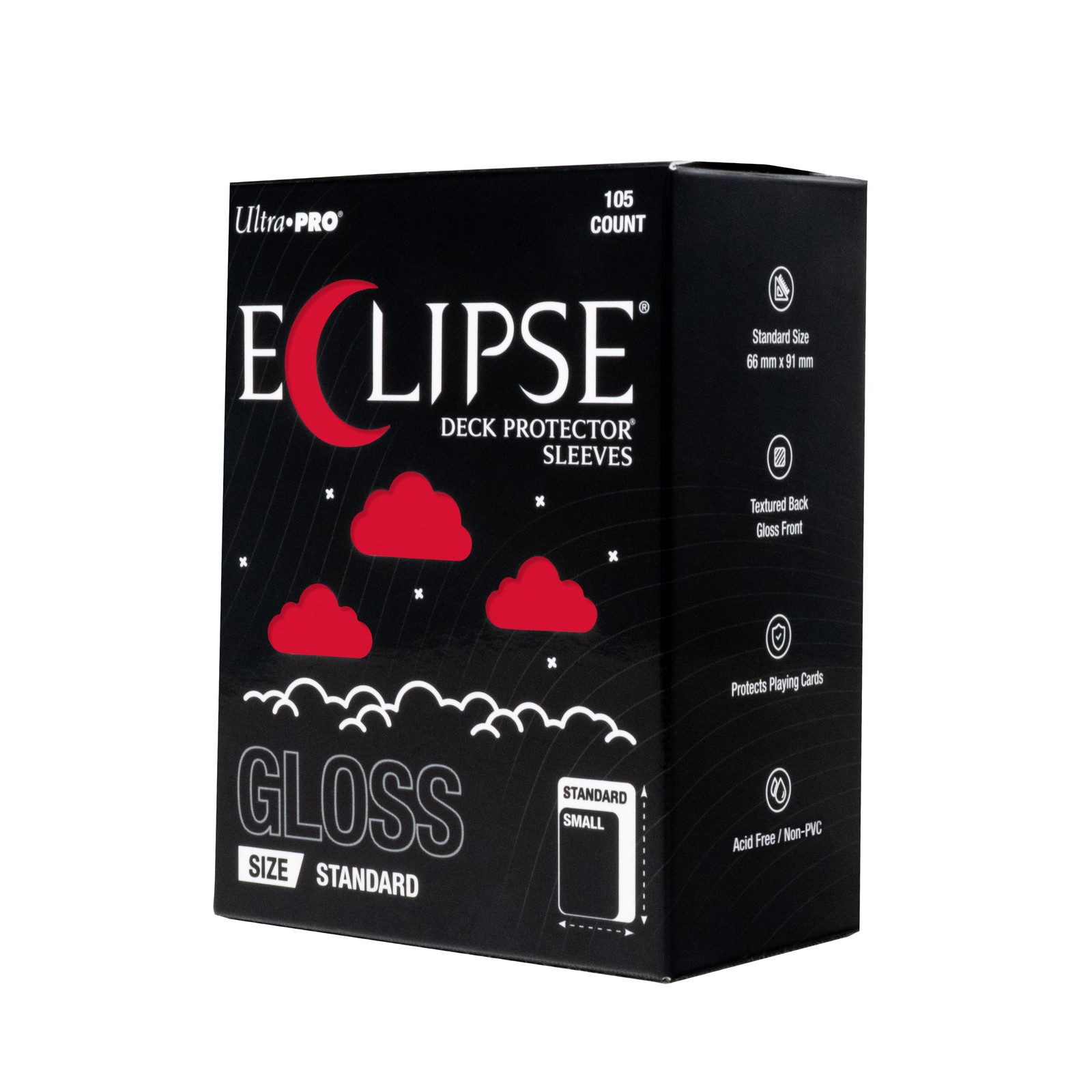 Ultra Pro Eclipse Sleeves Gloss 105ct - Apple Red
