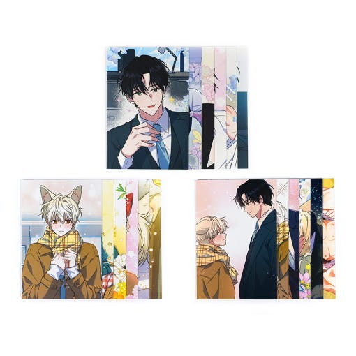 Webtoon MD [ The Fox's Love Refresher 플린의 여우음료 ] Postcard Set 엽서 세트 (SOONE224)