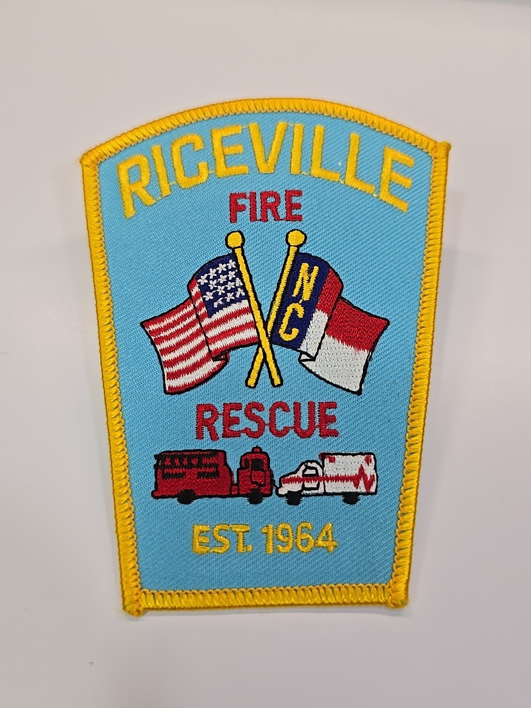 Riceville North Carolina Fire & Rescue Patch Est. 1964