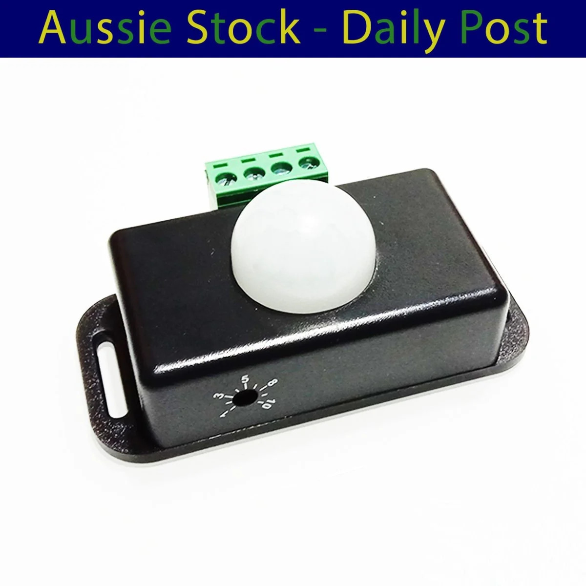 DC 12V 24V 6A Adjustable PIR Motion Sensor Switch Automatic Light Control Switch