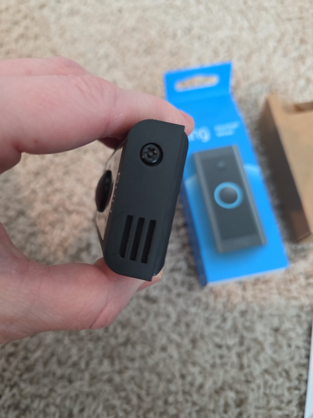 Ring Video Doorbell Wired - Black
