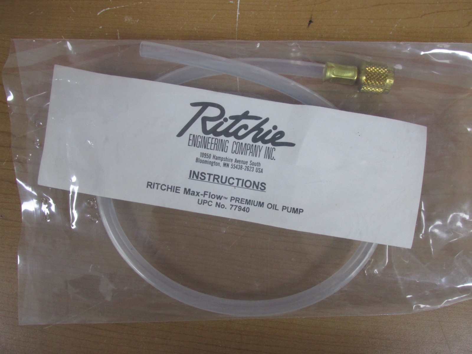 Ritchie Yellow Jacket 77940 Max Flow Premium Oil Pump **New**