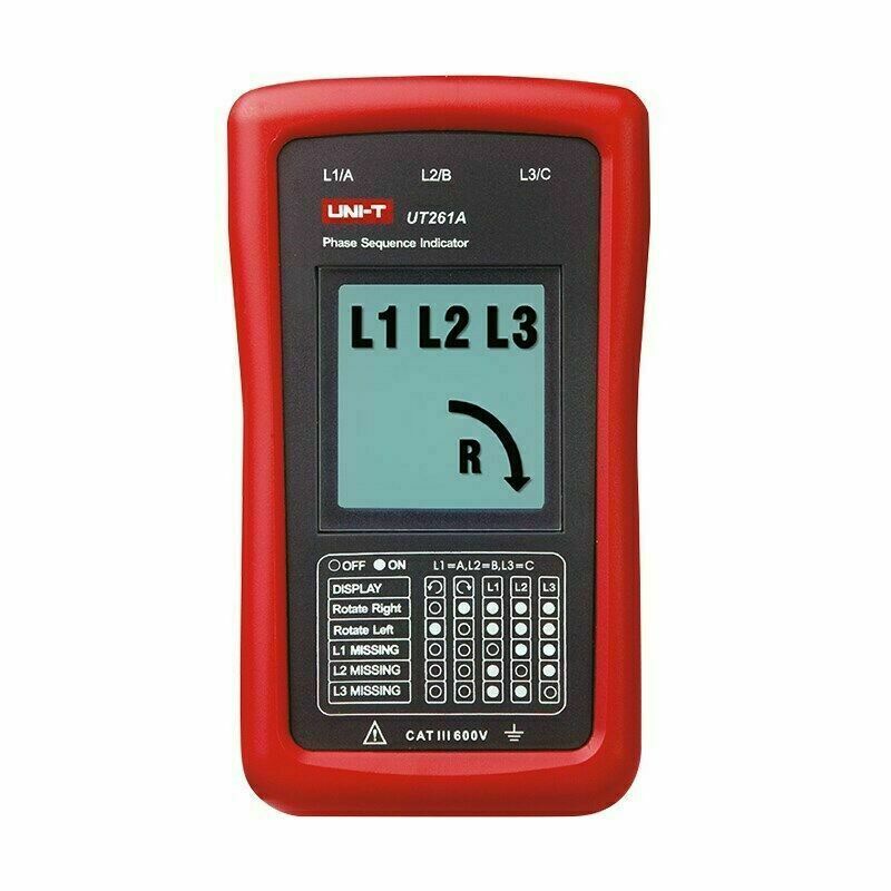 UNI-T UT261A Phase Sequence and Motor Rotation Indicator ✦Kd
