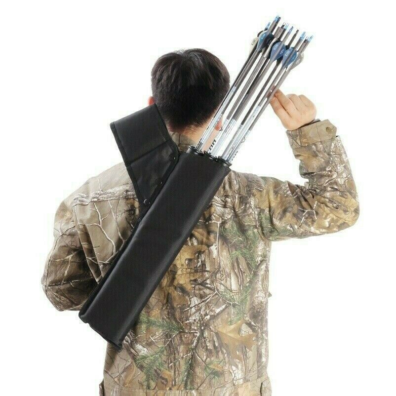 Archery 3 Tubes Pfeil Quiver Bag Holder Adjustable Waist Belt Shoulder Strap