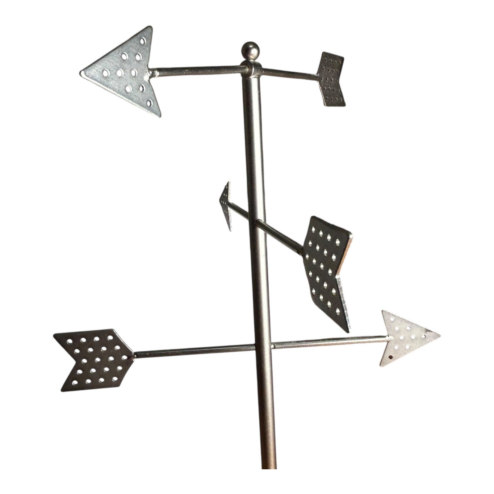 Umbra 3 Tier Silver Tone Arrows Stand Organizer