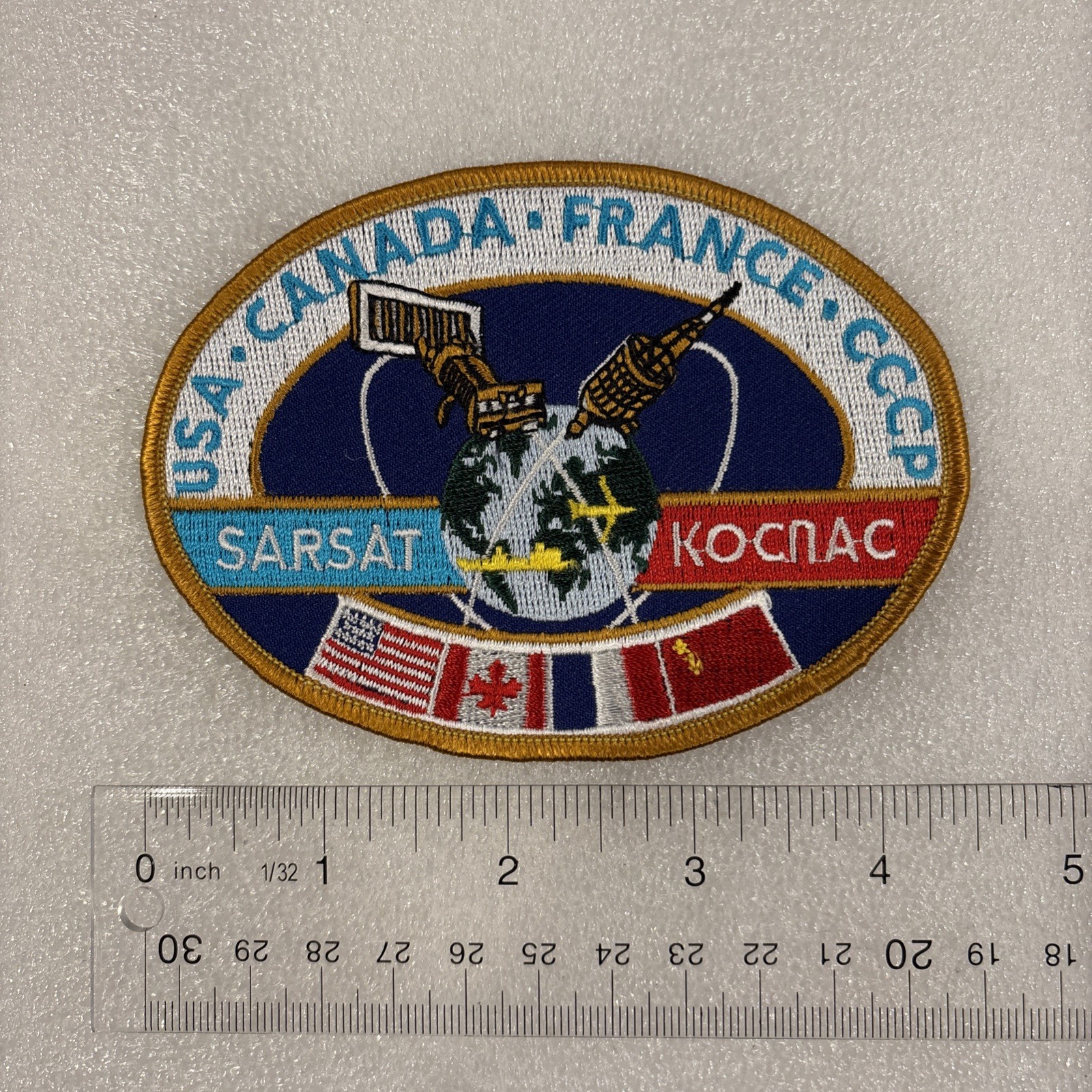 COSPAS-SARSAT mission patch