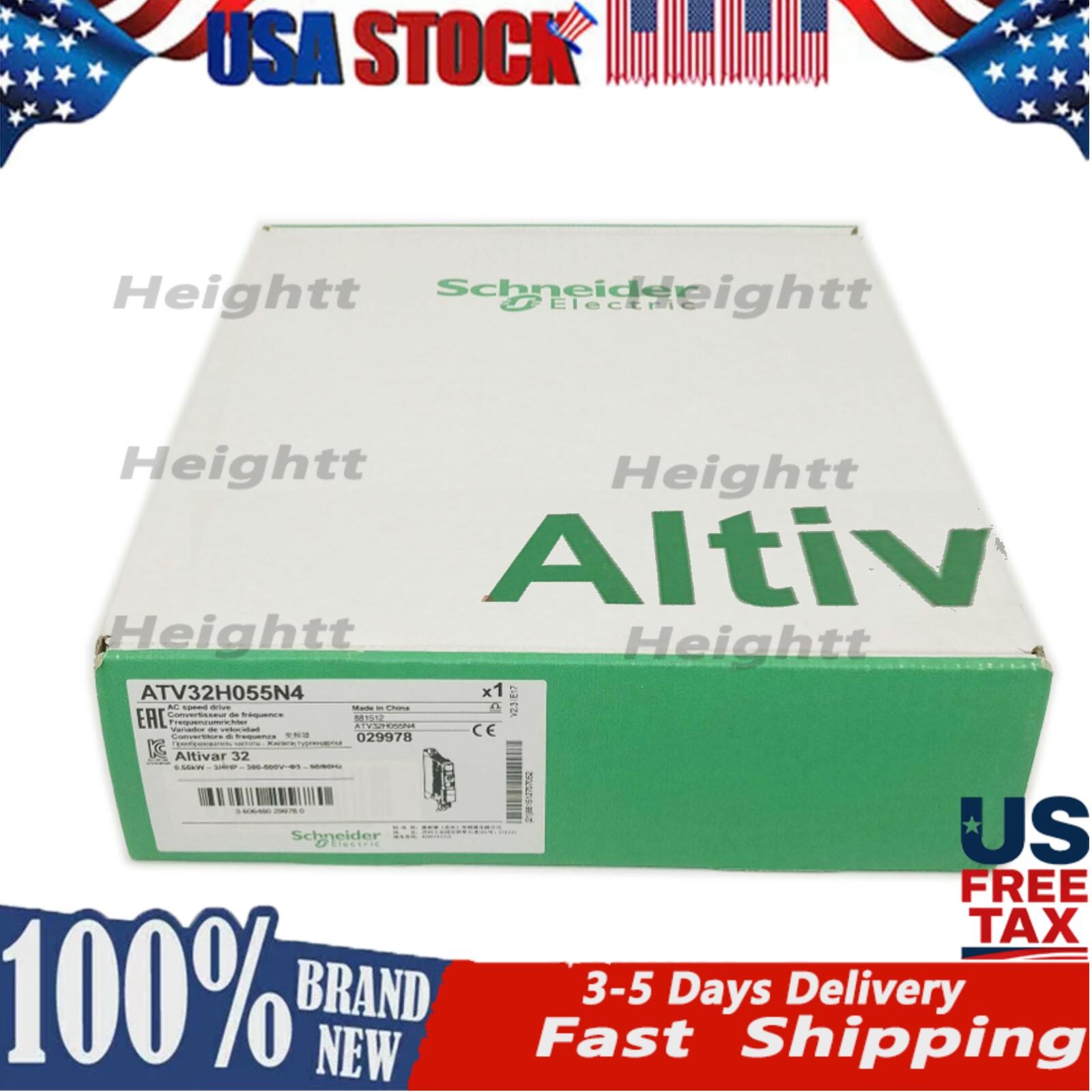 1PC New Schneider Inverter ATV32H055N4