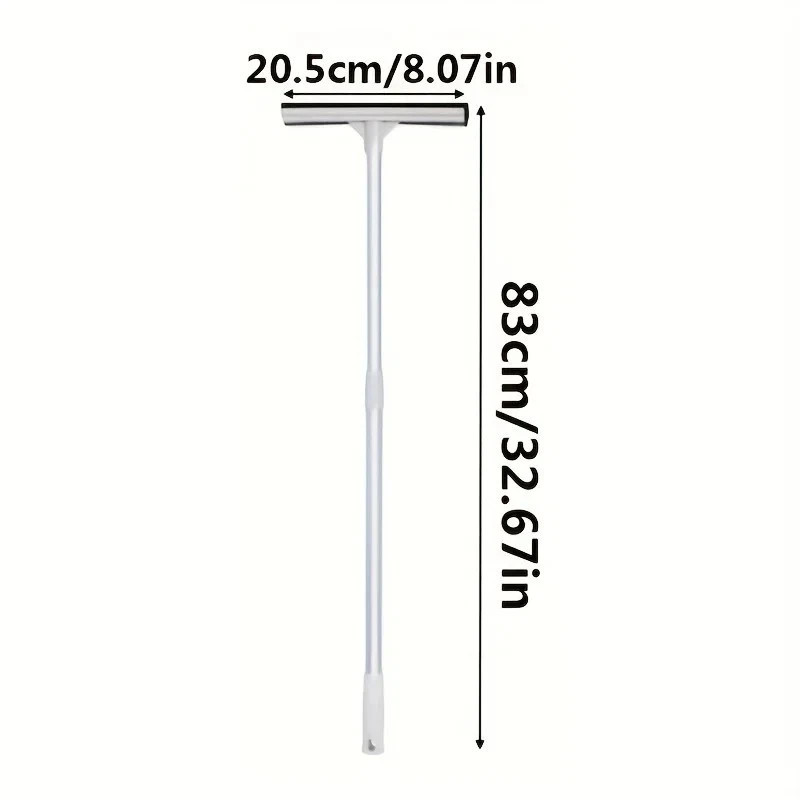 Adjustable Extendable Car Windshield Cleaner with Sponges Rubber Squeegee,Brush.
