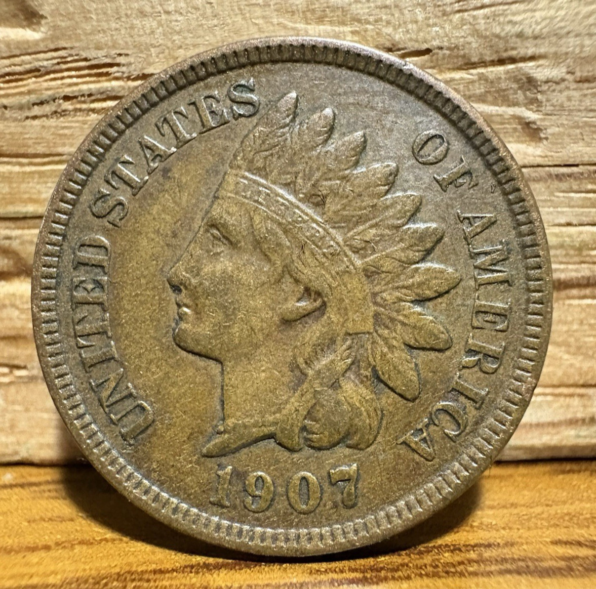 1907 INDIAN HEAD CENT