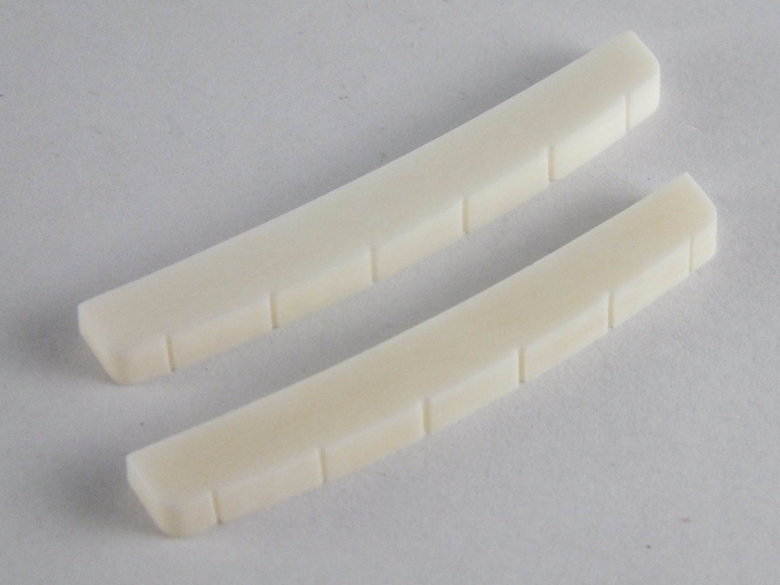 CURVED BASE BONE NUT 42mm or 43mm for Stratocaster or Telecaster style guitars