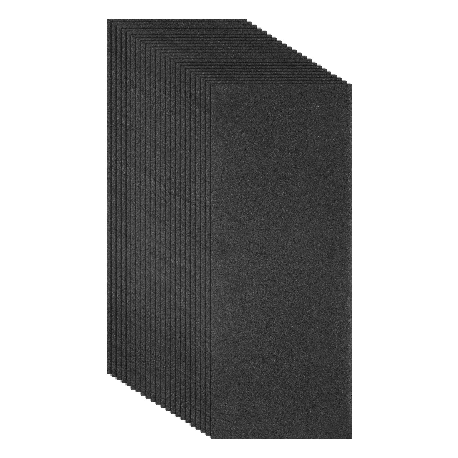 21 Pack 3.6" x 9" Sandpaper, 600 Grit Sand Paper for Wood Furniture Floor