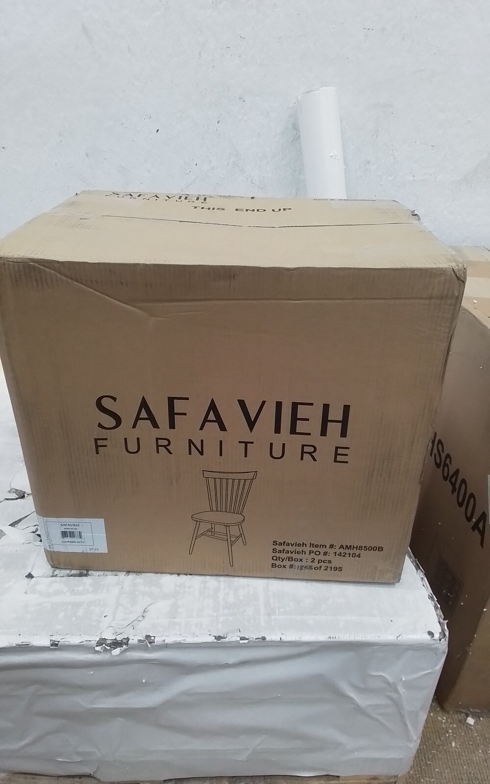 Safavieh PARKER SPINDEL SIDE CHAIR, Reduced Price 2172732653 AMH8500B