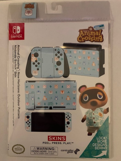 Animal Crossing SKIN Tom Nook and Team Nintendo Switch Skin Protector