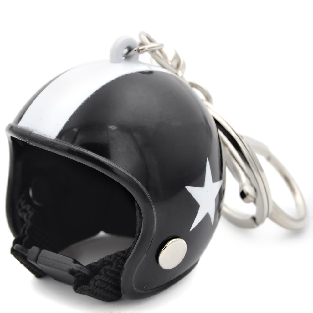 Creative Motorcycle Keyring Helmet Key Chain Ring Keychain Keyring Key Fob Cool