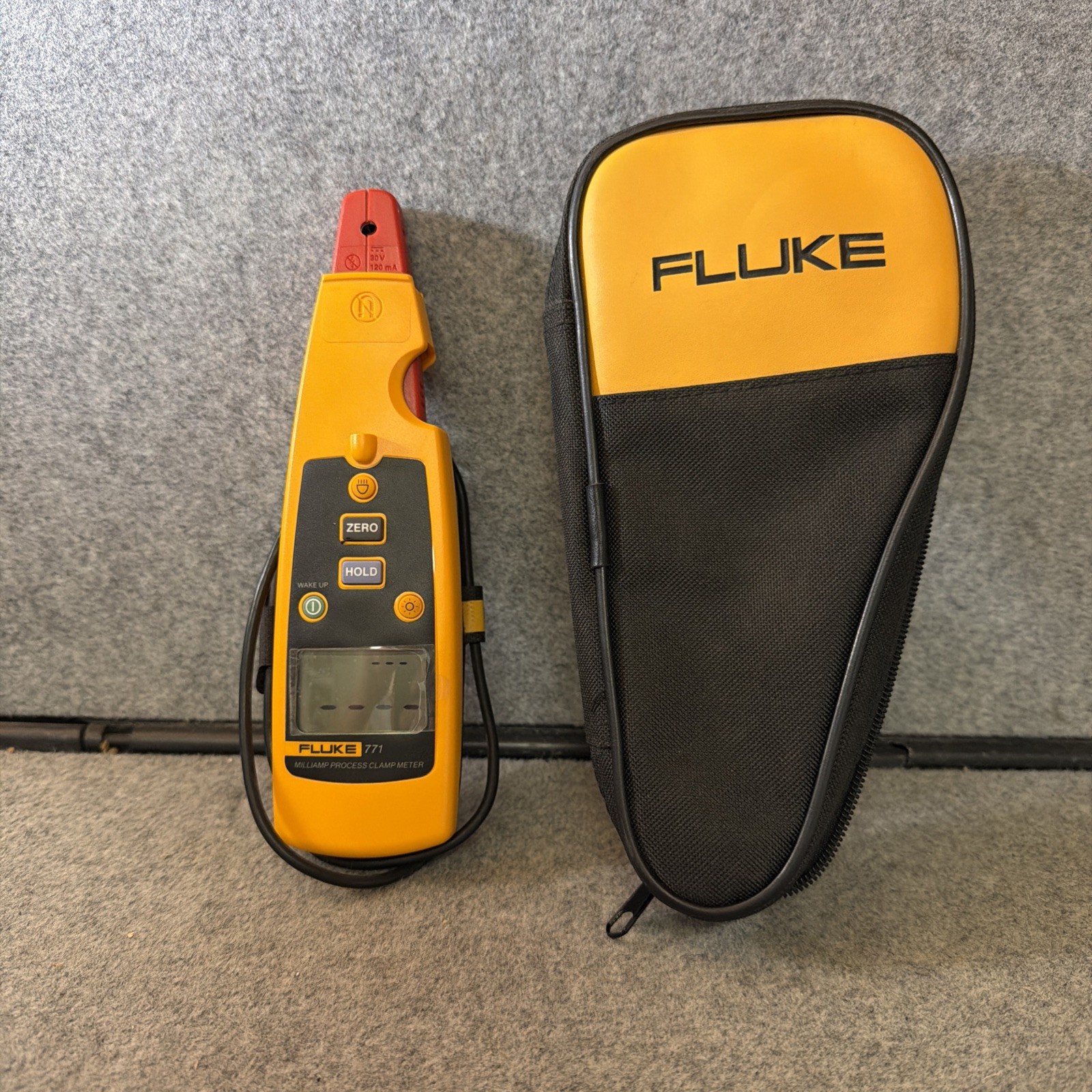 Fluke 771 Milliamp Process Clamp Meter - Black/Yellow