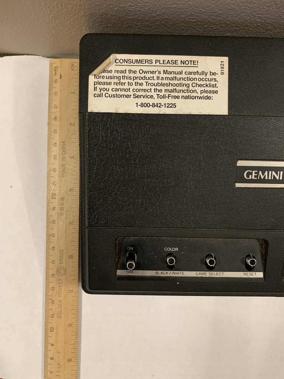 Coleco Gemini System | Console & Cords | 2 Controllers | 9 Games | Tested (Read)