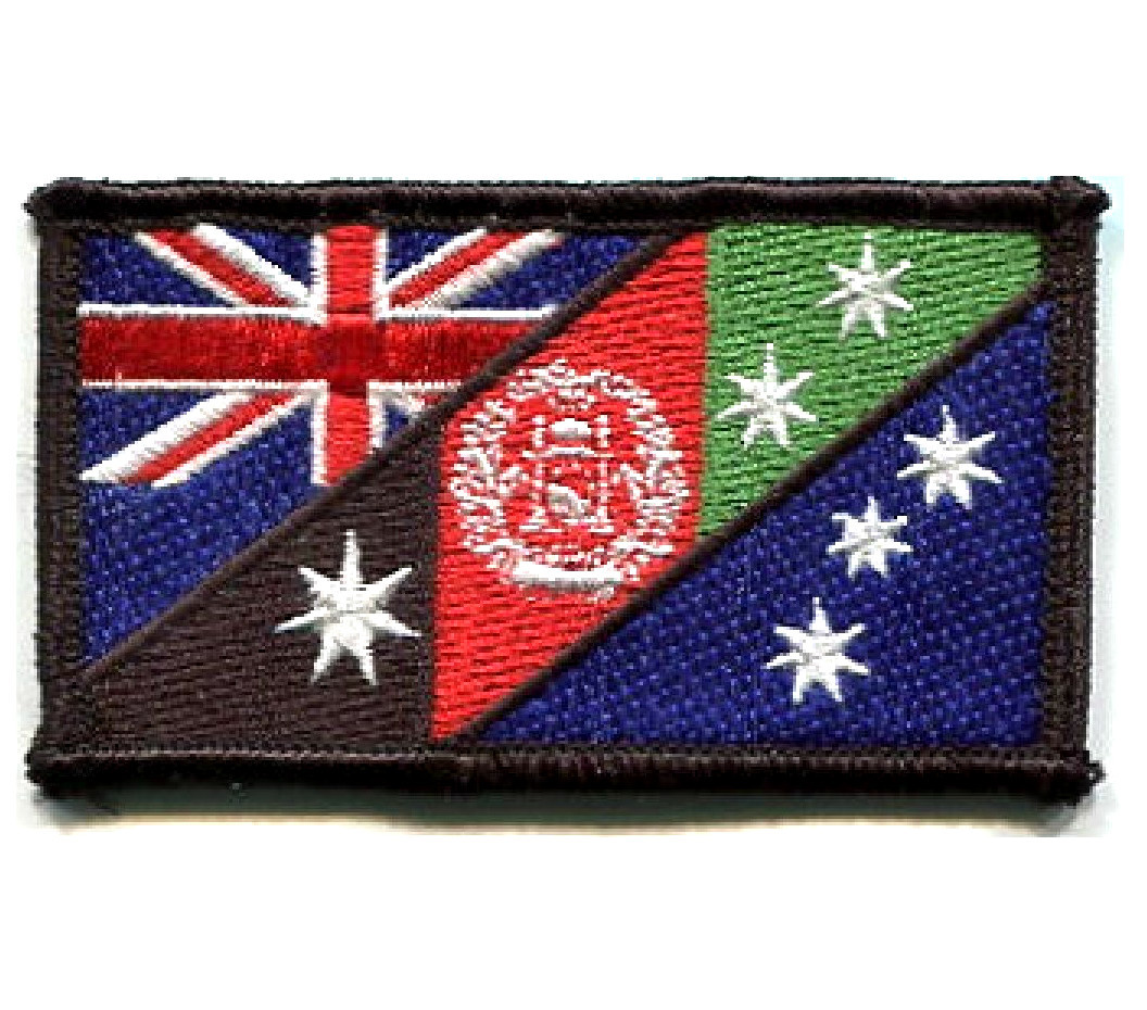 Operation Slipper Australian Defence Force ADF Afghan 2-PC: Aussie Flag + SP OPS