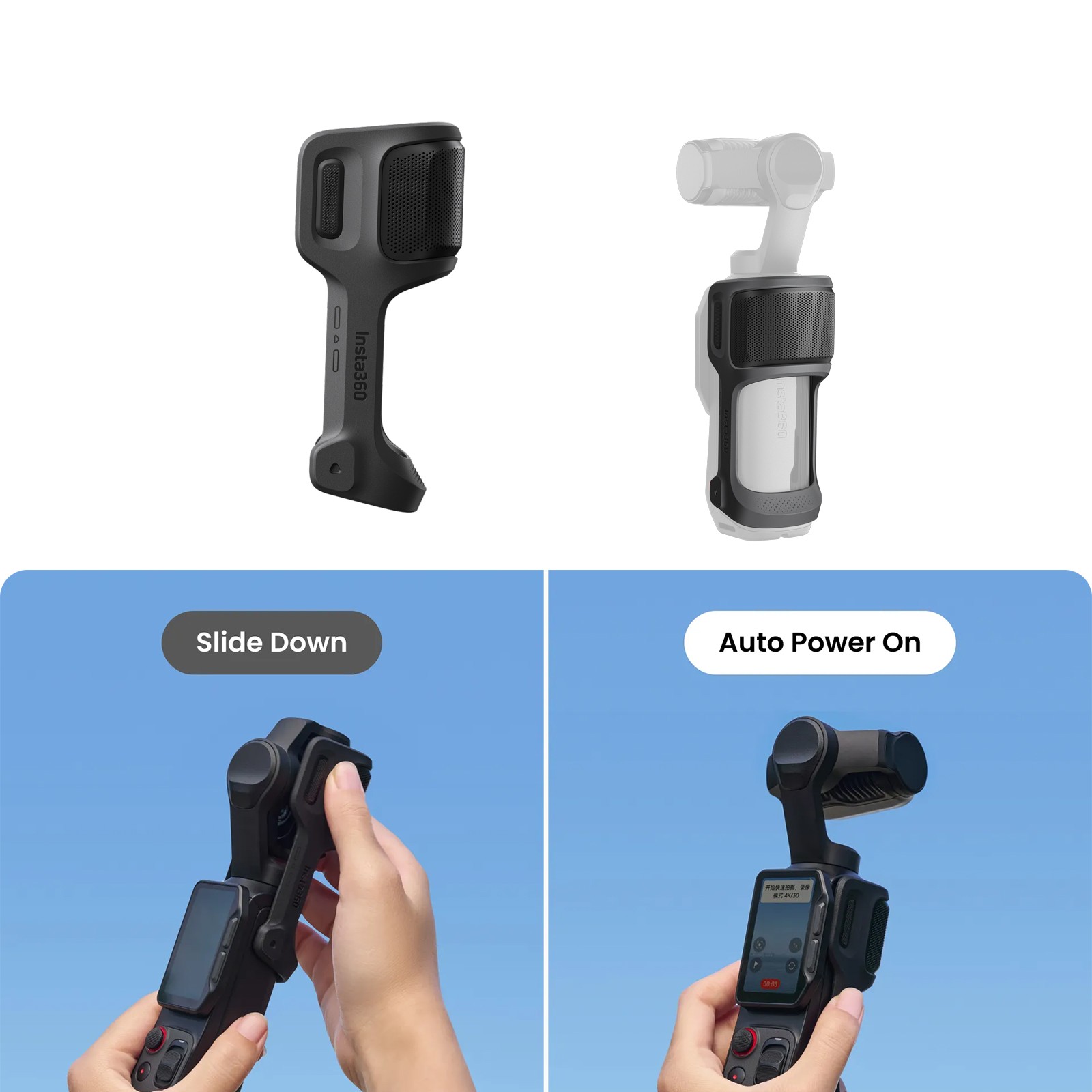Sliding Protective Case Original Accessories For Insta360 Luna Ultra Gimbal