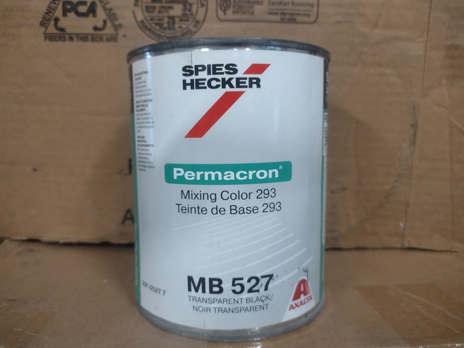 Spies Hecker MB 527 Transparent Black Toner 1L