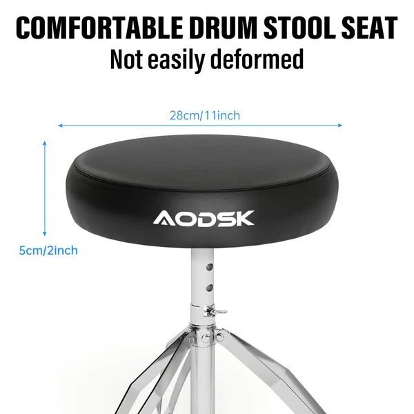 AODSK Drum Throne - Open Box Condition with Free Shipping