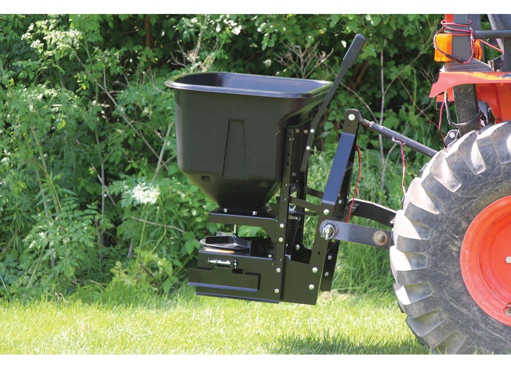 Agri-Fab Inc 45-0633 For TerraKing ATV/UTV Spreader 3 Cu Ft Black