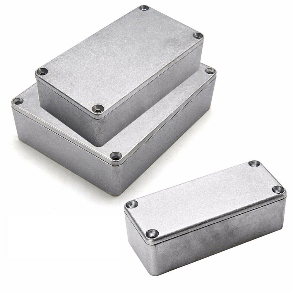 Adaptable Aluminum Enclosure for Electronics Projects with Robust Features