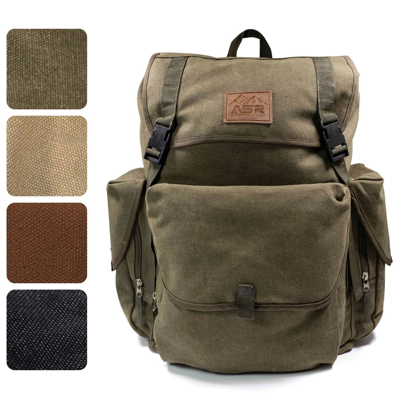 ASR Outdoor 30L Day Excursion Backpack High Capacity Gold Prospecting Rucksack