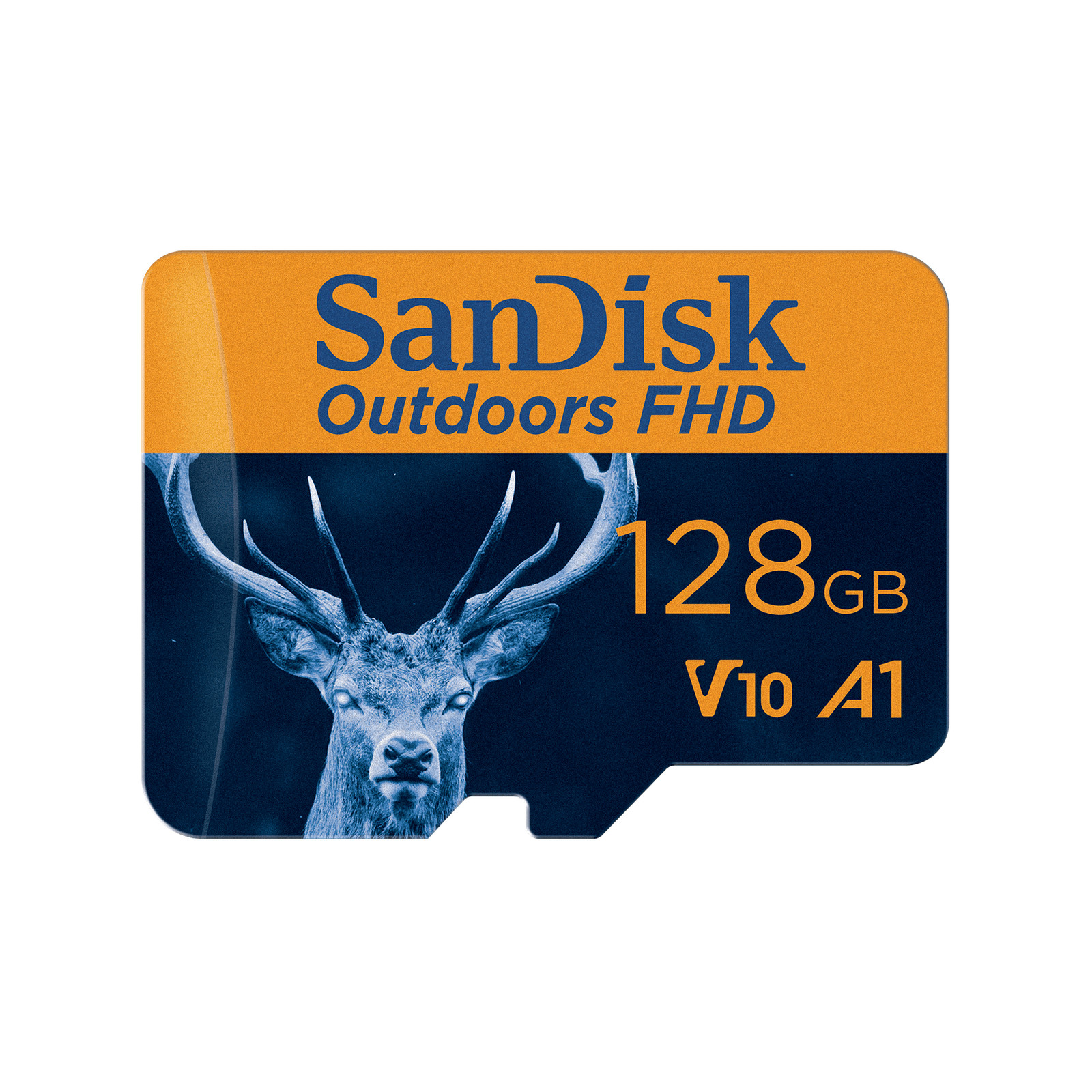 SanDisk 128GB microSDXC UHS-I Card with Adapter, Single Pack- SDSQUBC-128G-GN6VA