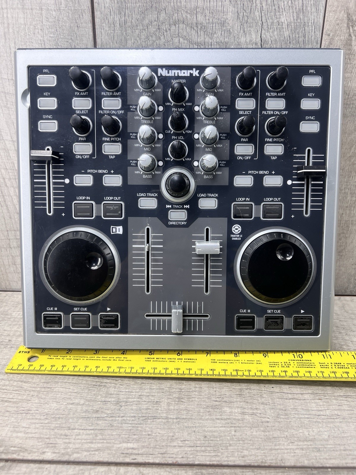 Numark Total Control DJ Double Mixing Deck NO Cords Untested