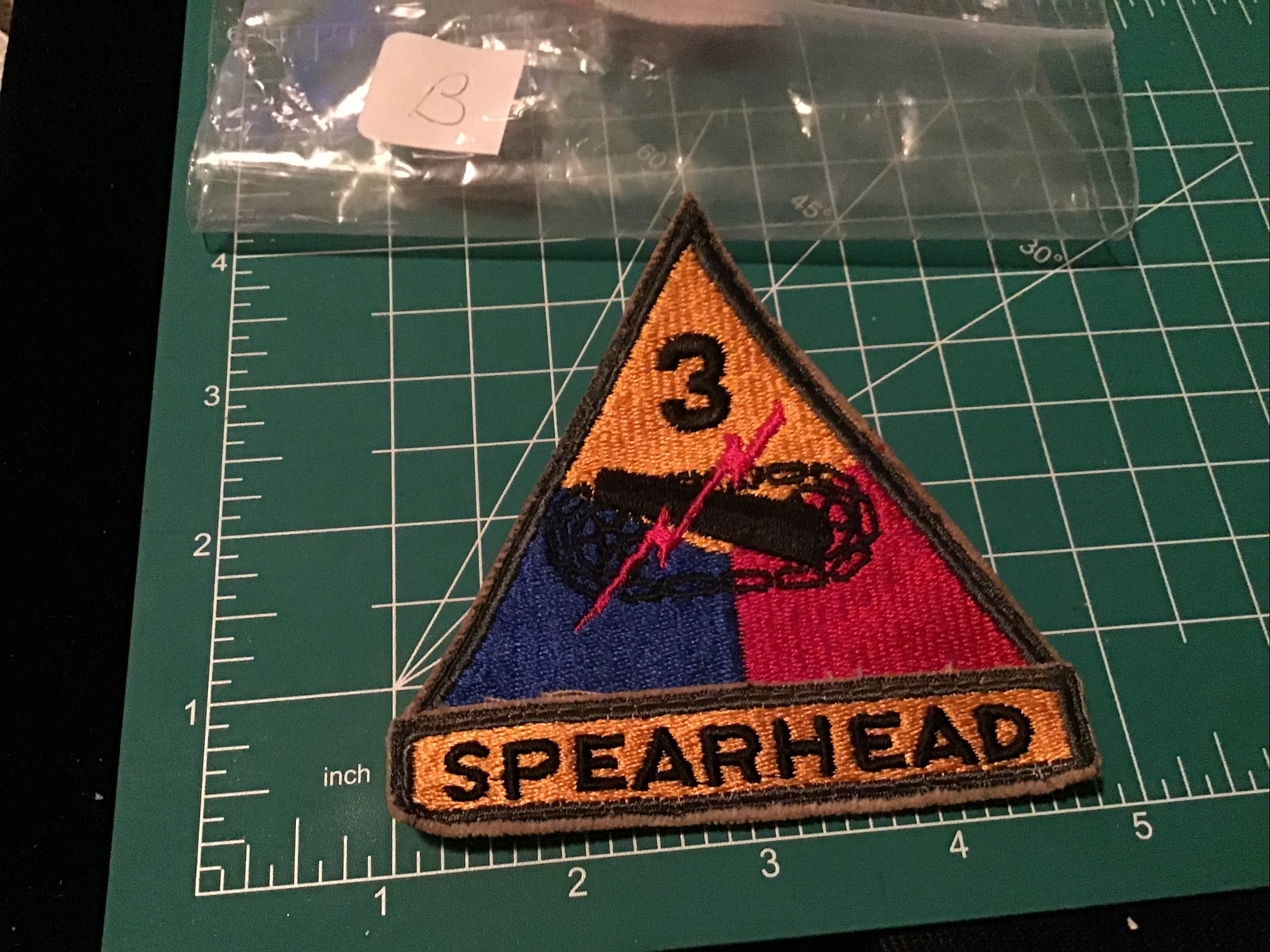 3RD ARMORED DIVISION SPEARHEAD ELVIS US ARMY PATCH TANK PIN UP ARTILLERY