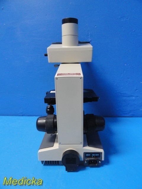 Olympus BH-2 Lab Microscope w/ Trinocular Head, 3 Objectives, Stage ~ 39208