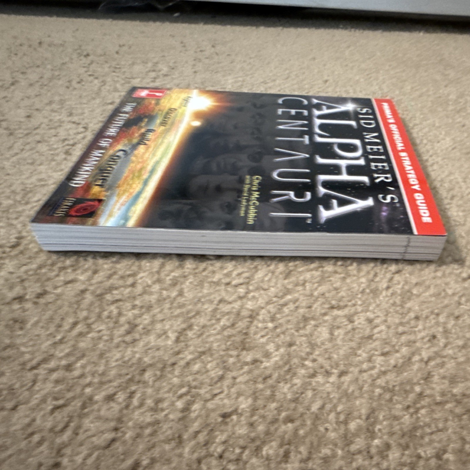 Prima Games Sid Meier's Alpha Centauri Strategy Guide Full-Color Map Poster 1999