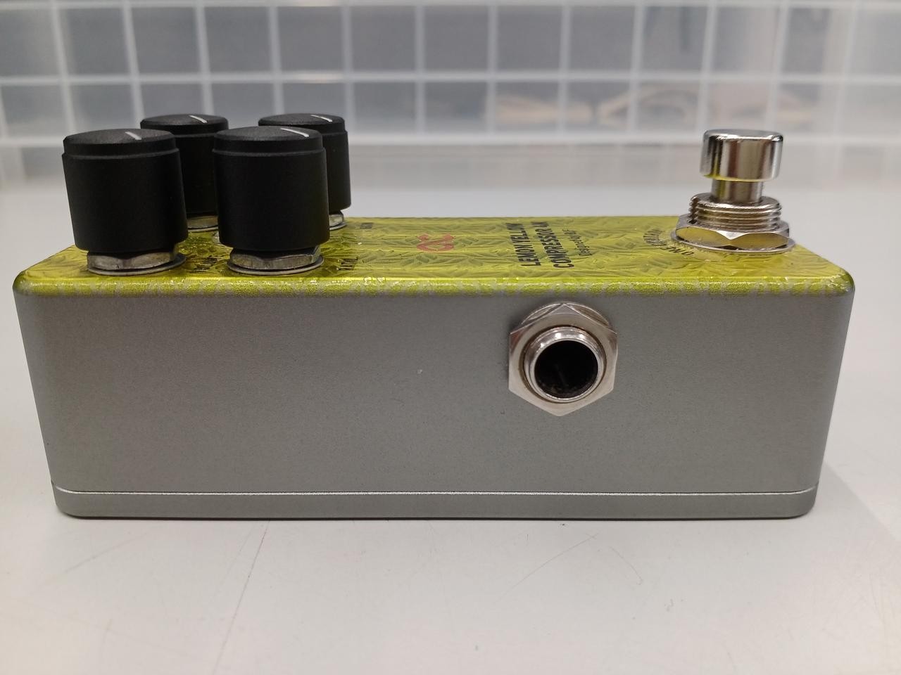 ONE CONTROL Effect Pedal LEMON YELLOW COMPRESSOR 4K